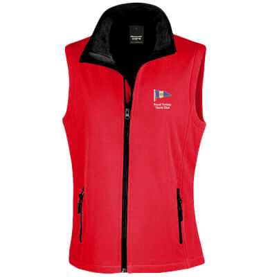 Ladies Soft Shell Gilet Dark Colours Thumbnail