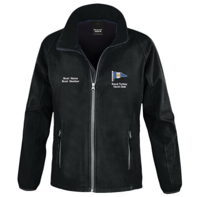 RTYC Mens Soft Shell Jacket Personalised Thumbnail